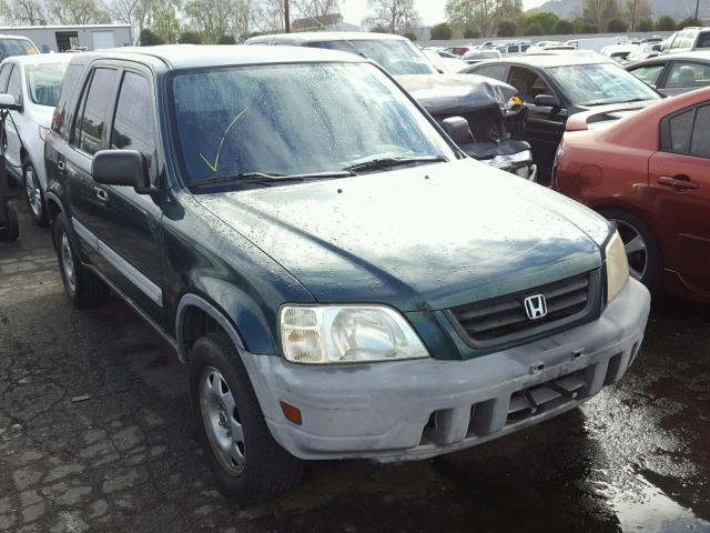 JHLRD2843XC005073 - 1999 HONDA CR-V LX GREEN photo 1