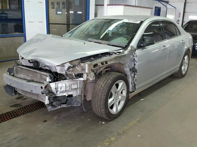 1G1ZA5E14BF161480 - 2011 CHEVROLET MALIBU LS ნაცრისფერი ფოტო 2