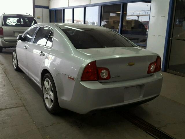 1G1ZA5E14BF161480 - 2011 CHEVROLET MALIBU LS ნაცრისფერი ფოტო 3
