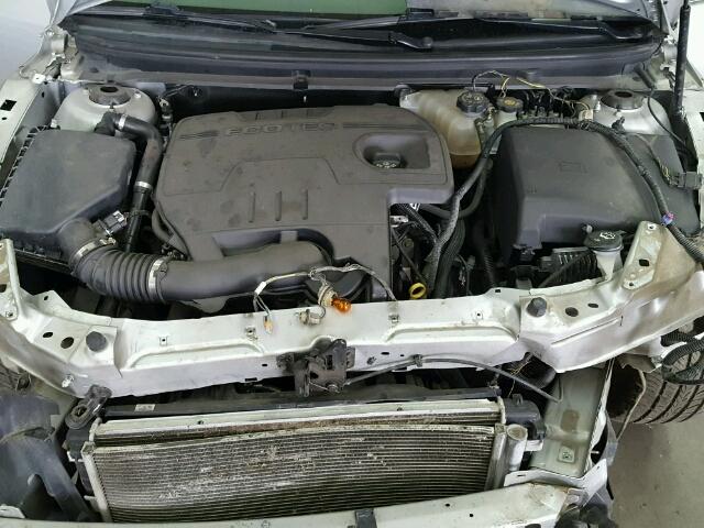 1G1ZA5E14BF161480 - 2011 CHEVROLET MALIBU LS ნაცრისფერი ფოტო 7