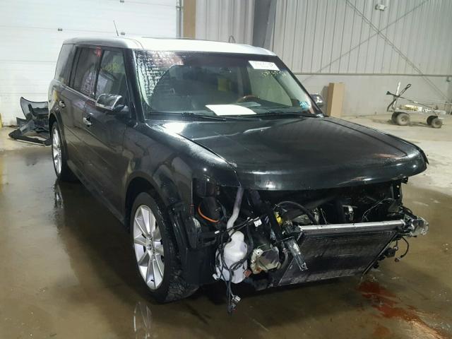 2FMHK6DC5BBD05639 - 2011 FORD FLEX LIMIT BLACK photo 1