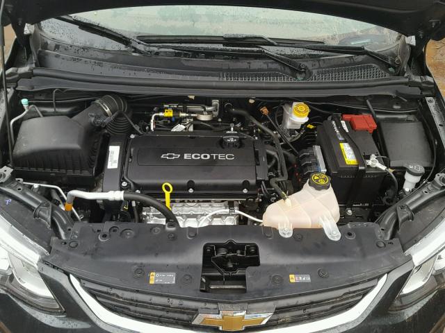 1G1JB5SH6H4131798 - 2017 CHEVROLET SONIC LS GRAY photo 7