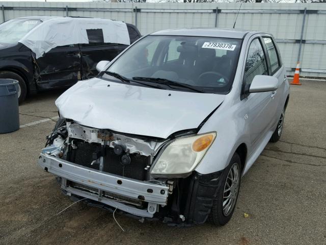 JTKKT624260146128 - 2006 TOYOTA SCION XA SILVER photo 2