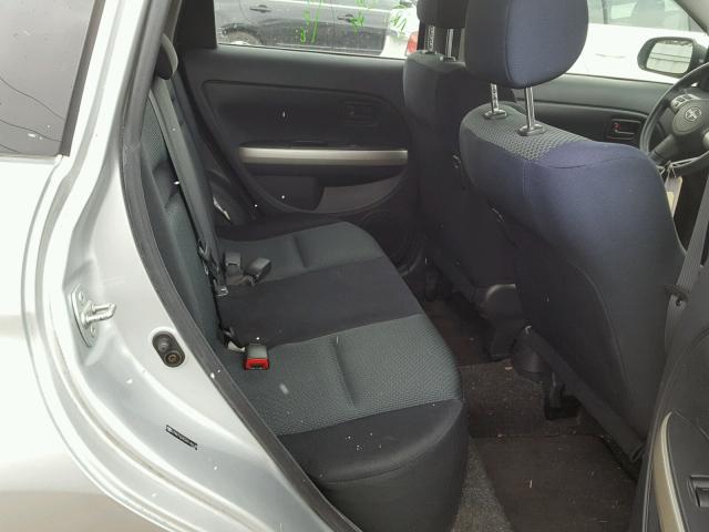 JTKKT624260146128 - 2006 TOYOTA SCION XA SILVER photo 6