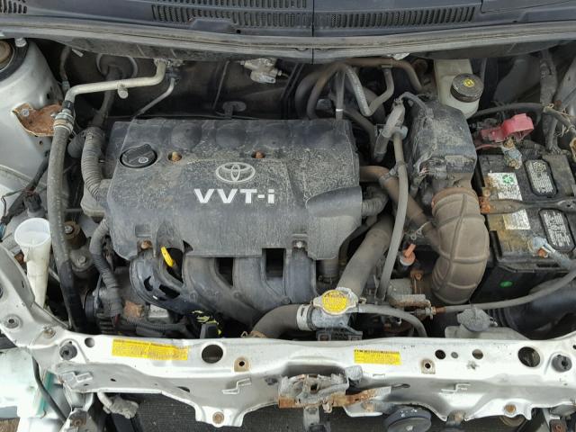 JTKKT624260146128 - 2006 TOYOTA SCION XA SILVER photo 7