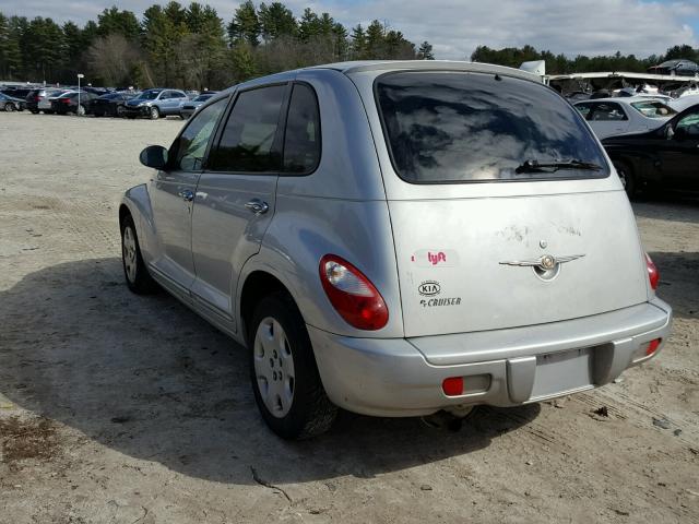 3A4FY48B57T587254 - 2007 CHRYSLER PT CRUISER SILVER photo 3