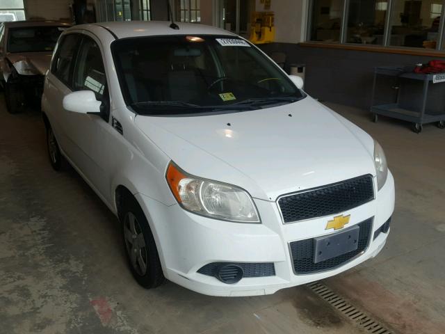 KL1TD6DE5BB147133 - 2011 CHEVROLET AVEO LS WHITE photo 1