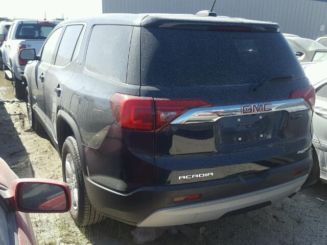 1GKKNKLA7HZ237087 - 2017 GMC ACADIA SLE BLUE photo 3