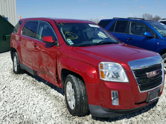 2GKALMEK4D6154631 - 2013 GMC TERRAIN SL RED photo 1