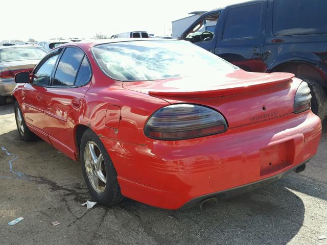 1G2WP52KXYF342358 - 2000 PONTIAC GRAND PRIX Qırmızı foto 3