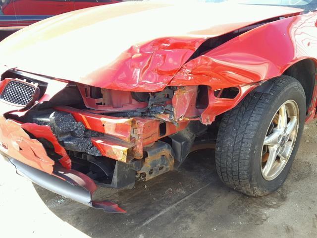 1G2WP52KXYF342358 - 2000 PONTIAC GRAND PRIX Qırmızı foto 9