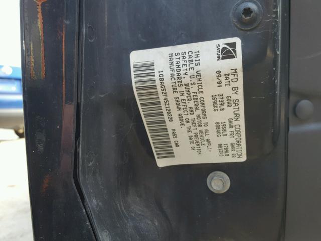 1G8AG52F45Z120220 - 2005 SATURN ION LEVEL 黑色 照片 10