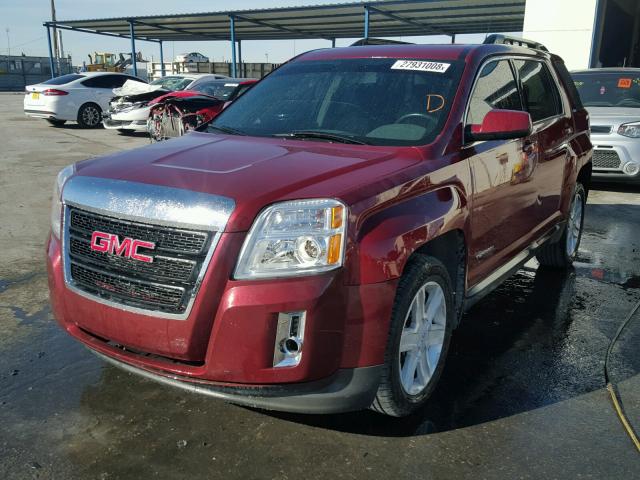 2CTFLEEW7A6304483 - 2010 GMC TERRAIN SL MAROON photo 2