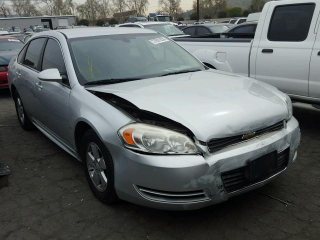 2G1WT57N291161296 - 2009 CHEVROLET IMPALA 1LT SILVER photo 1