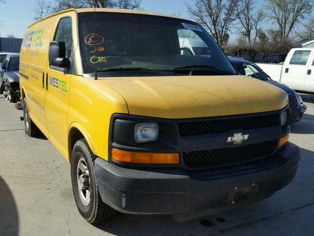 1GCFG15X251183484 - 2005 CHEVROLET EXPRESS G1 YELLOW photo 1