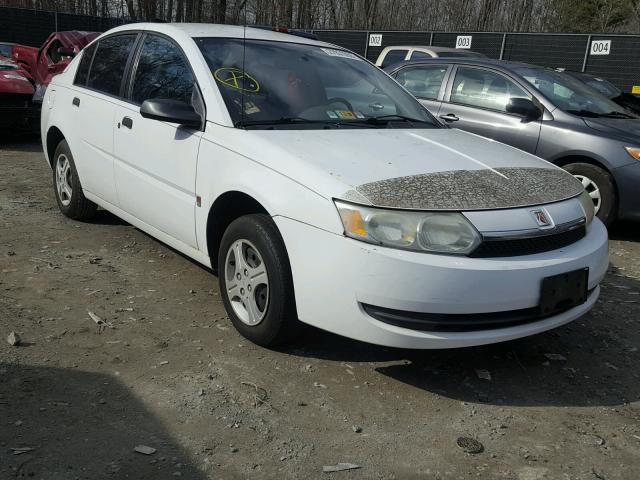 1G8AF52F74Z129303 - 2004 SATURN ION LEVEL WHITE photo 1