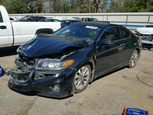 1HGCT1B81DA005531 - 2013 HONDA ACCORD EXL BLACK photo 2