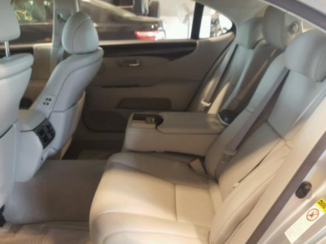 JTHGL46F875004933 - 2007 LEXUS LS 460L SILVER photo 6