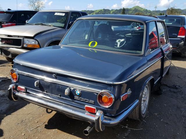 2578380 - 1972 BMW 2002 BLUE photo 4