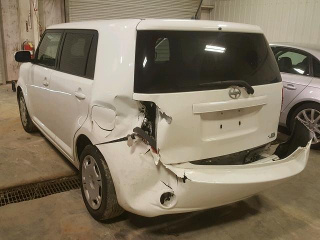 JTLKE50E981017635 - 2008 SCION XB WHITE photo 3