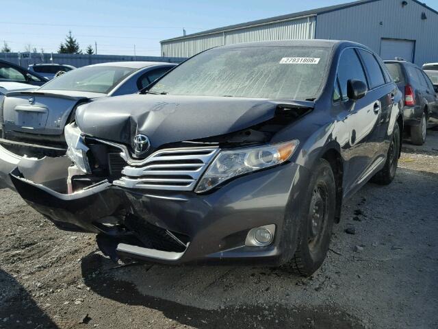 4T3BK11A29U018928 - 2009 TOYOTA VENZA BASE GRAY photo 2