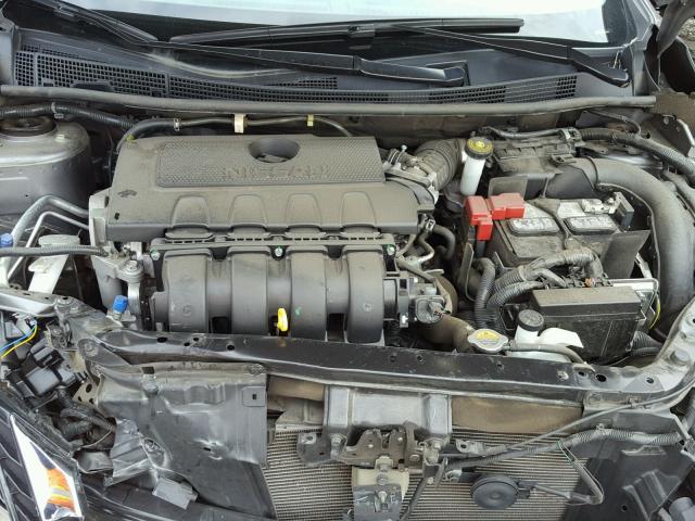 3N1AB7AP2GY317378 - 2016 NISSAN SENTRA S GRAY photo 7