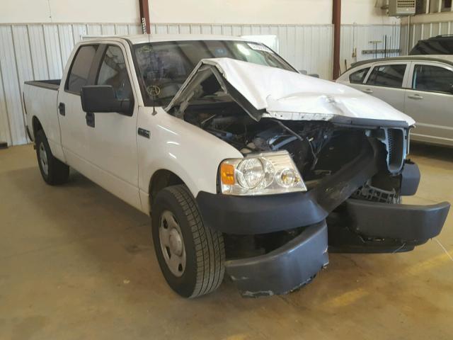 1FTRW12W38KB71533 - 2008 FORD F150 SUPER WHITE photo 1