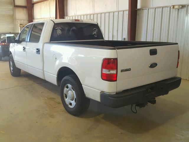 1FTRW12W38KB71533 - 2008 FORD F150 SUPER WHITE photo 3