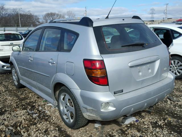 5Y2SL65877Z435248 - 2007 PONTIAC VIBE SILVER photo 3