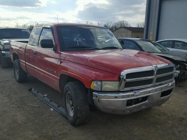 3B7HC13Y9TG130411 - 1996 DODGE RAM 1500 RED photo 1