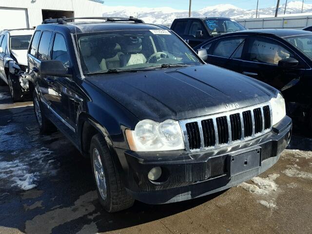 1J4HR58205C635974 - 2005 JEEP GRAND CHER BLACK photo 1