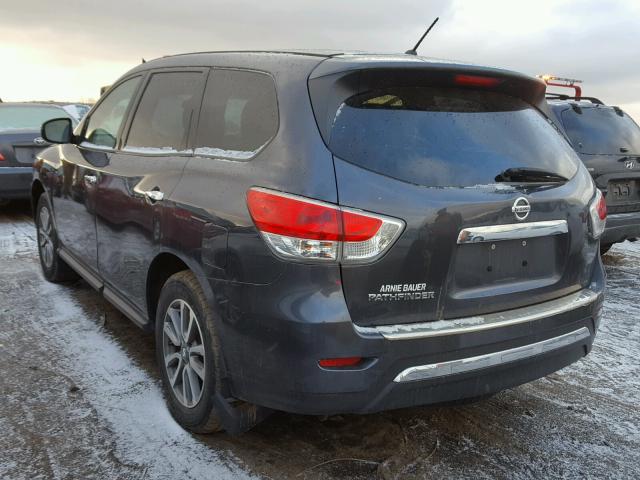 5N1AR2MN2DC662755 - 2013 NISSAN PATHFINDER GRAY photo 3