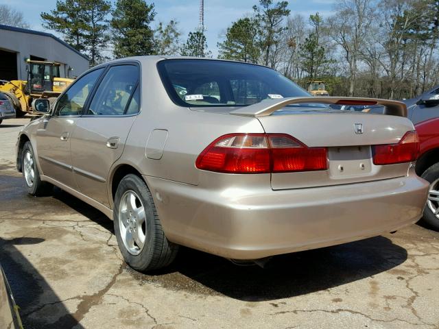 1HGCG165XYA012214 - 2000 HONDA ACCORD EX TAN photo 3