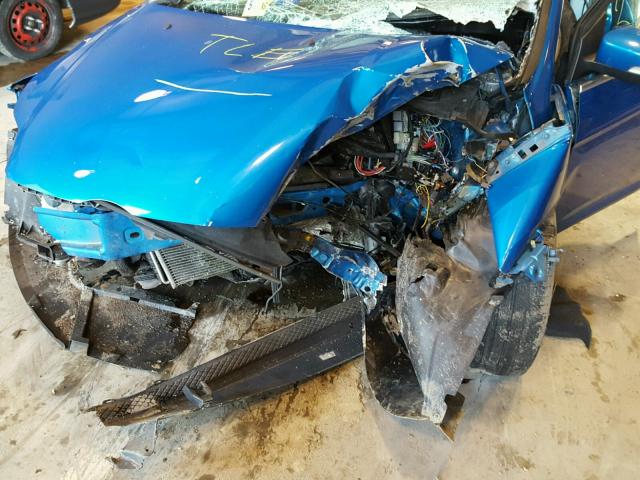 1FAHP3N23CL232658 - 2012 FORD FOCUS TITA BLUE photo 9