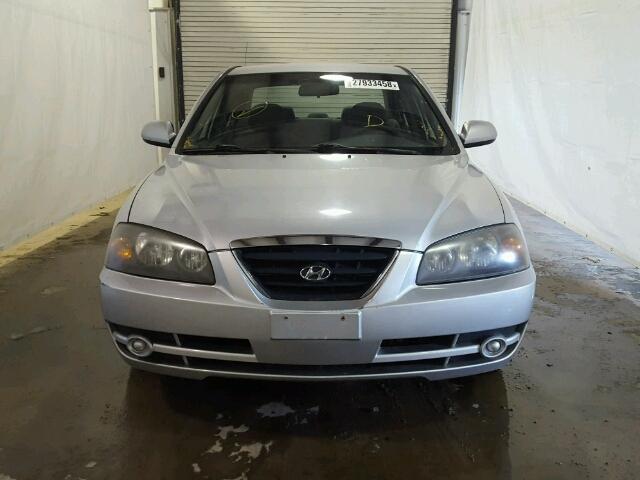 KMHDN46DX4U836266 - 2004 HYUNDAI ELANTRA GL SILVER photo 9