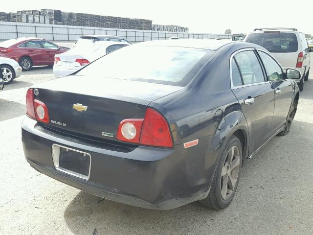 1G1ZC5EU6BF326076 - 2011 CHEVROLET MALIBU 1LT CHARCOAL photo 4