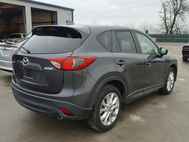 JM3KE2DY5F0496600 - 2015 MAZDA CX-5 GT GRAY photo 4