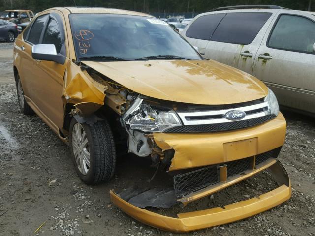 1FAHP37N79W105796 - 2009 FORD FOCUS SEL GOLD photo 1