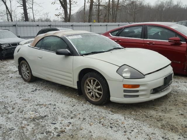 4A3AE45GX2E032430 - 2002 MITSUBISHI ECLIPSE SP WHITE photo 1