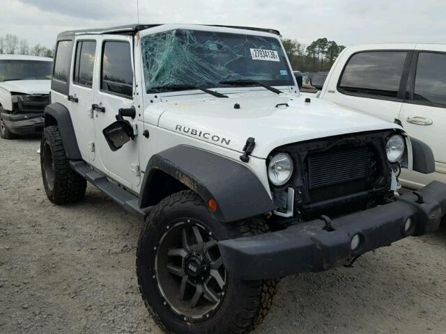 1C4BJWFG4GL278566 - 2016 JEEP WRANGLER U WHITE photo 1