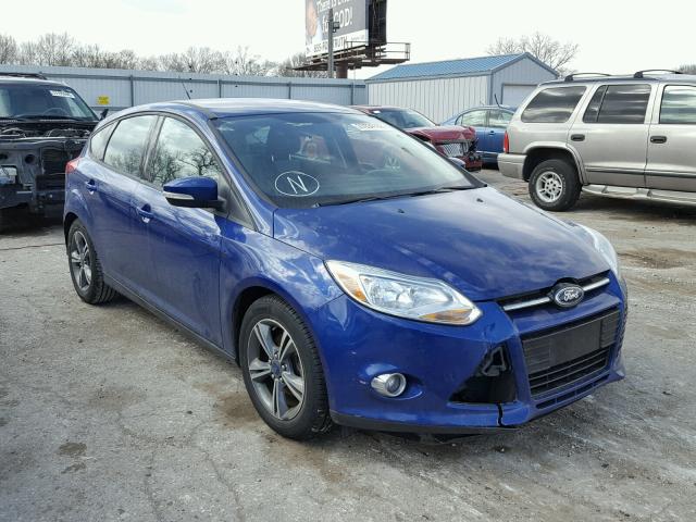 1FAHP3K26CL476759 - 2012 FORD FOCUS SE BLUE photo 1