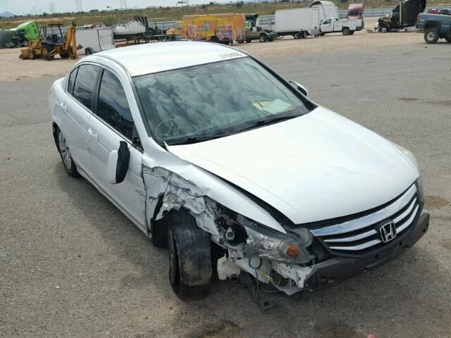 1HGCP2F34BA108075 - 2011 HONDA ACCORD LX WHITE photo 1