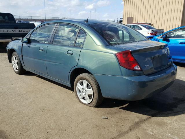 1G8AJ55F47Z101943 - 2007 SATURN ION LEVEL GREEN photo 3