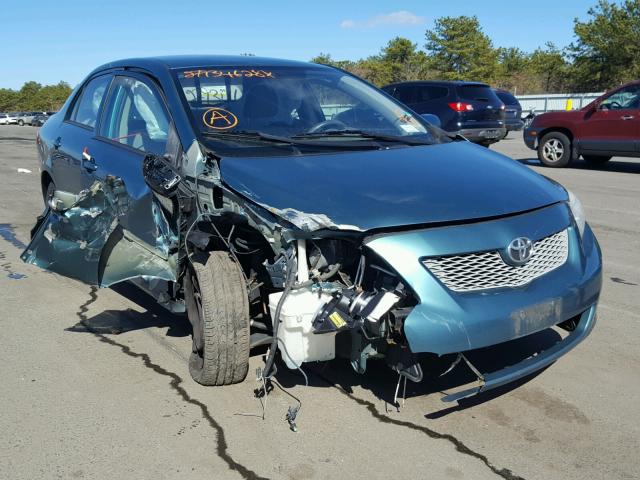 JTDBL40E69J034647 - 2009 TOYOTA COROLLA BA GREEN photo 1