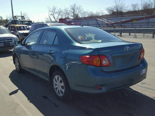 JTDBL40E69J034647 - 2009 TOYOTA COROLLA BA GREEN photo 3