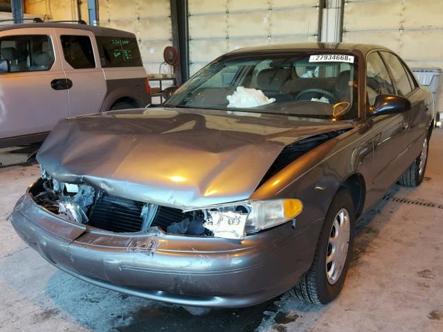 2G4WS52J551108595 - 2005 BUICK CENTURY CU GRAY photo 2