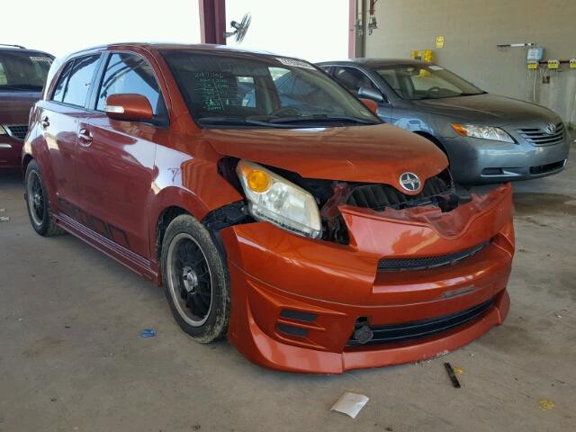 JTKKU10458J030812 - 2008 SCION XB ORANGE photo 1