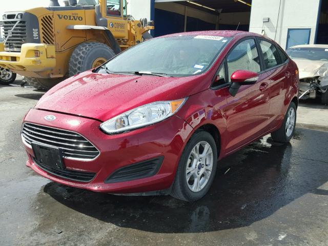 3FADP4BJ1FM161527 - 2015 FORD FIESTA SE RED photo 2