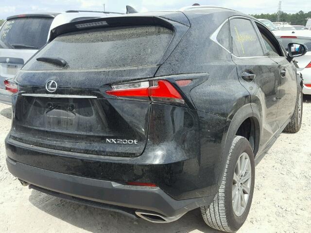 JTJYARBZXH2052295 - 2017 LEXUS NX 200T BLACK photo 4