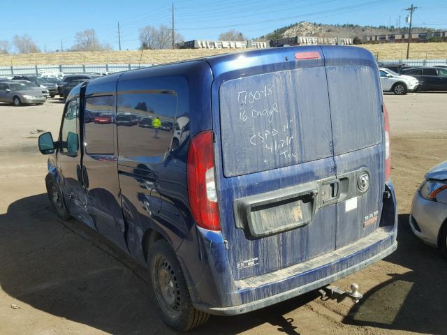 ZFBERFBT3G6C86980 - 2016 RAM PROMASTER 蓝色 照片 3